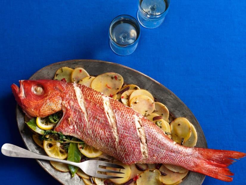 granite whole roasted fish