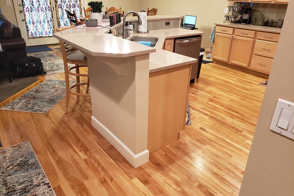 Kitchen before Tammie Coffey’s redesign