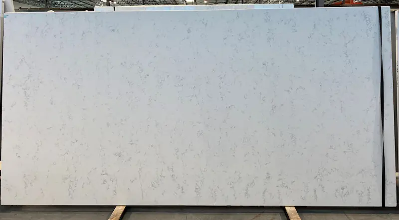 Bianco Venatino Extra LUCASTONE™ Quartz slab by Francini, Inc.