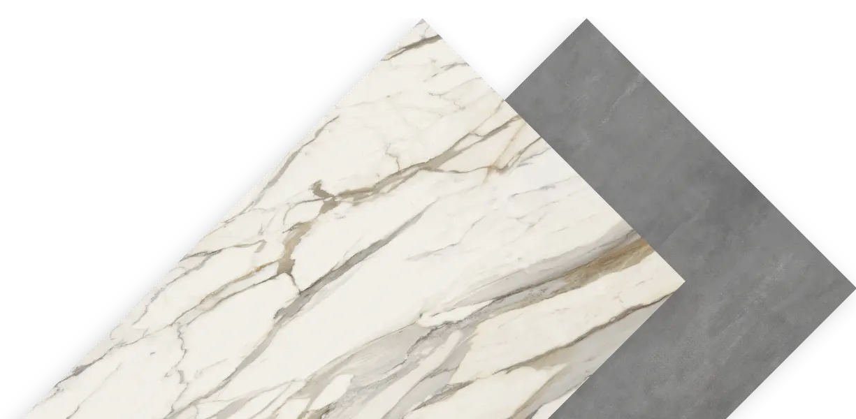 Custom FORTE Porcelain slabs at Francini, Inc.