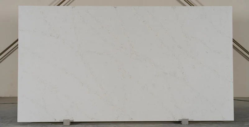 Calacatta Tramonto LUCASTONE™ Quartz slab by Francini, Inc.